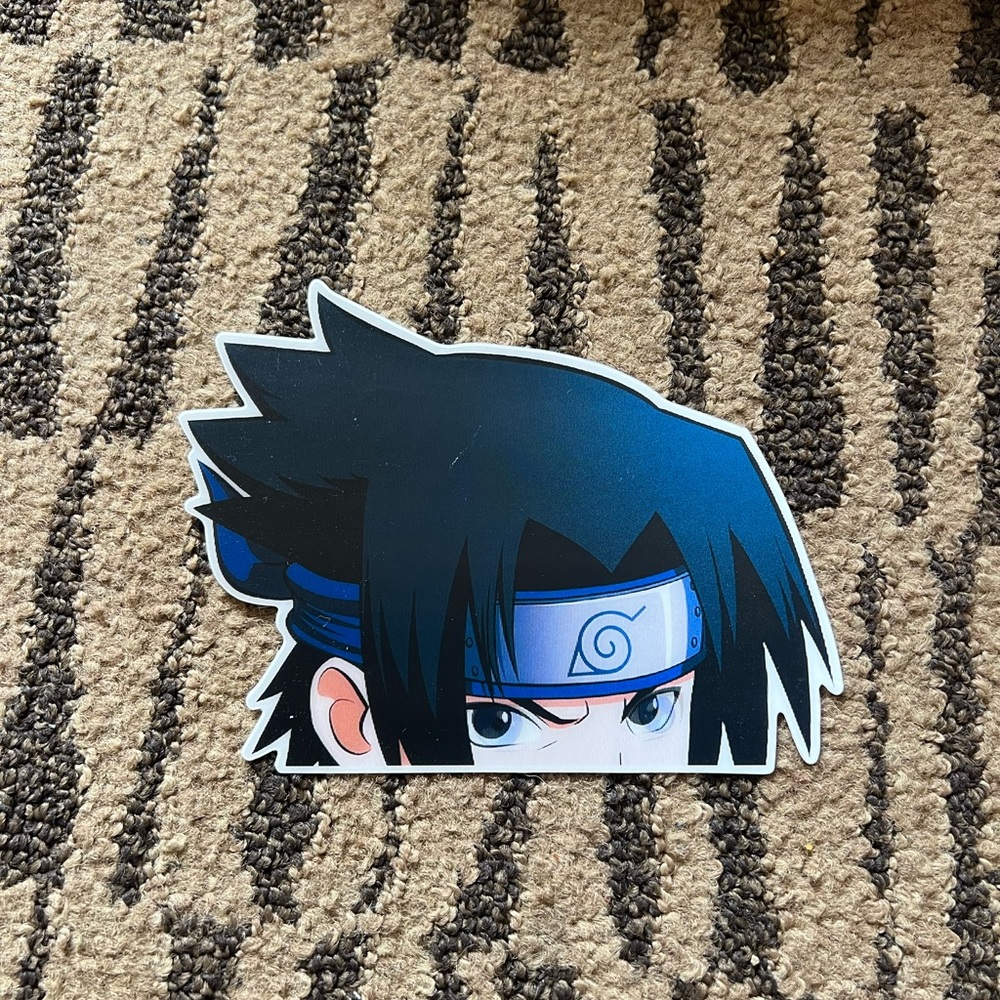 Sasuke Naruto Motion Sticker Anime